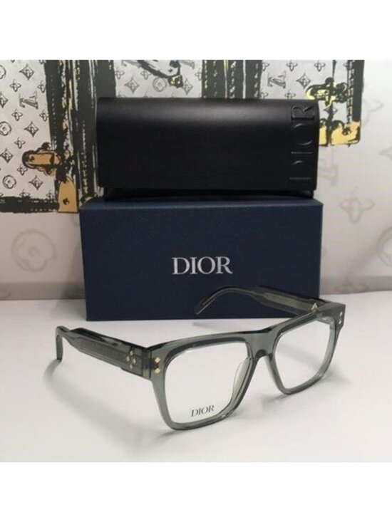 New Authentic Dior Square/Rectangle Green  CD DIAMONDO S61 main image 11